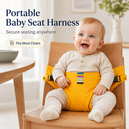 👶 Adjustable Baby Chair Safety Strap🪑Safer Mealtimes Made Easy