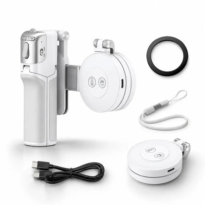 📸 Zoomable Magnetic Palm Grip | Selfie Stick & Tripod