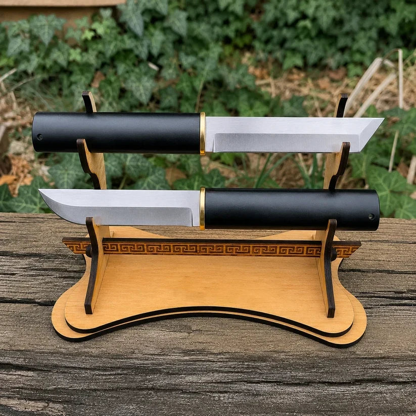 ⚔️Twin-Blade Mechanical Collector Piece
