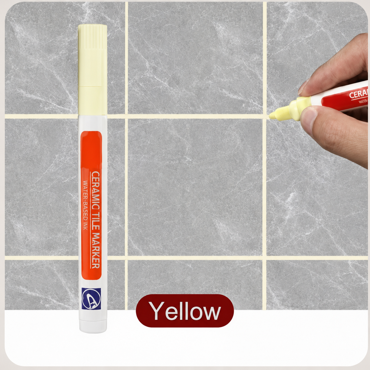 🔥50% OFF TODAY✨Anti-Mould & Waterproof Joint Pen for Ceramic Tiles