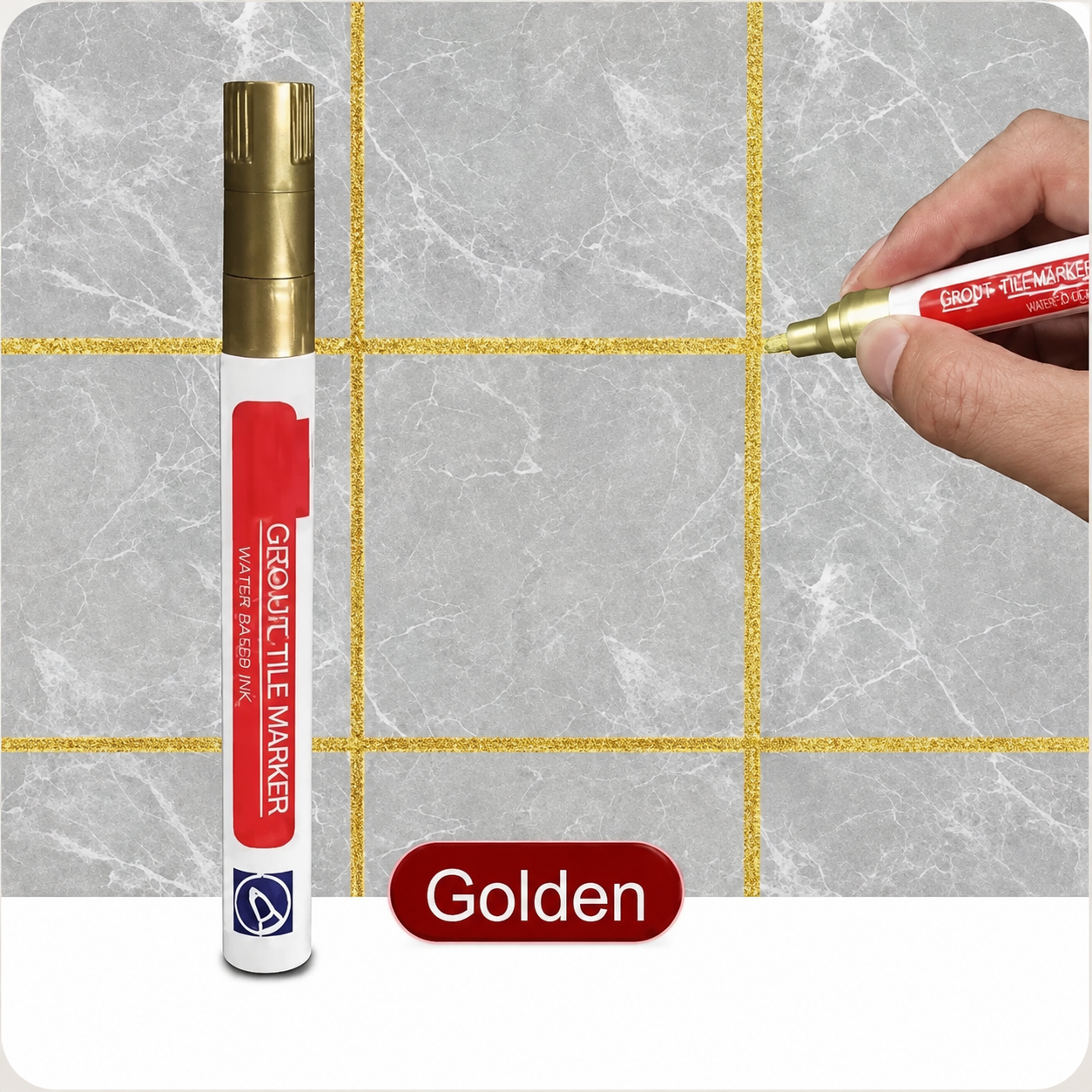 🔥50% OFF TODAY✨Anti-Mould & Waterproof Joint Pen for Ceramic Tiles