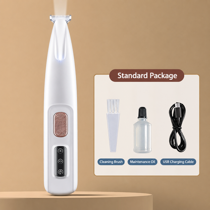 🏆LAST DAY 50% OFF✂️🐾Precision Pet Trimmer – Safe Grooming for Paws, Eyes & Tail with LED Light