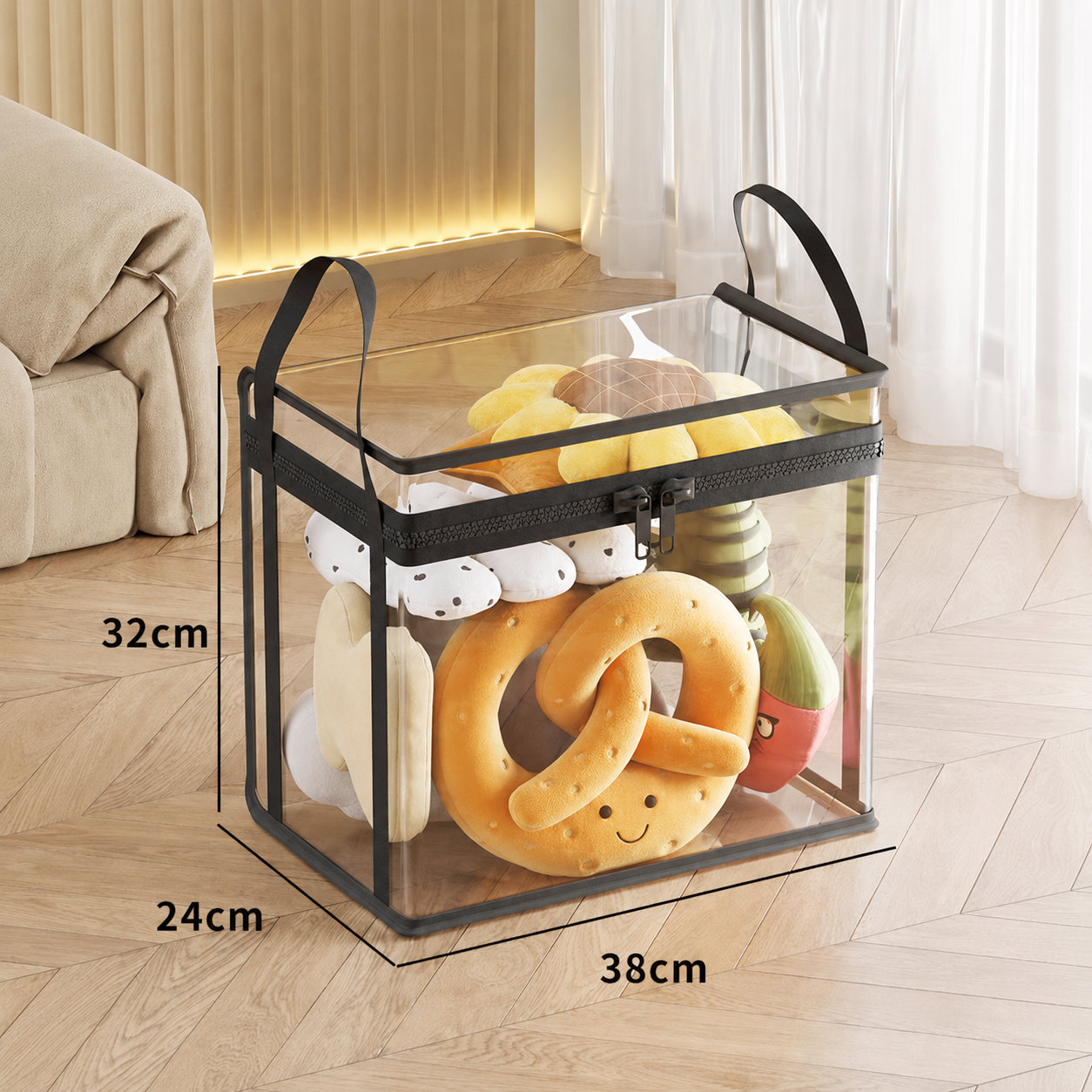 🔥 HOT SALE 50% OFF🔥🧺Large Clear Storage Box✨ Keep Your Home Organized