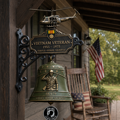 🎖️Vietnam Veteran Tribute Wall Bell
