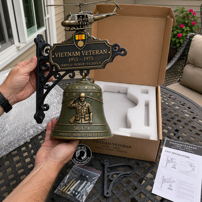 🎖️Vietnam Veteran Tribute Wall Bell