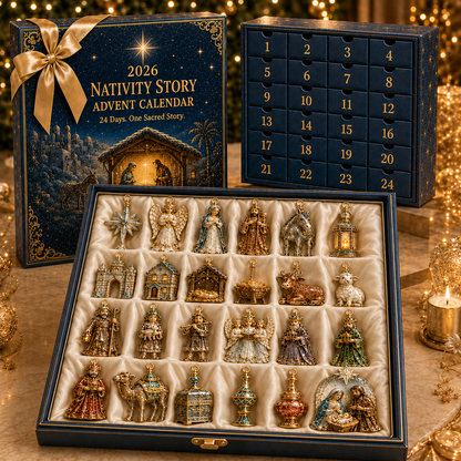 🎅 2026 Christmas Gift 50% OFF✨🎄 2026 Nativity Story Advent Calendar – 24 Days of Sacred Christmas Surprises