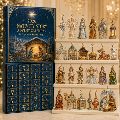 🎅 2026 Christmas Gift 50% OFF✨🎄 2026 Nativity Story Advent Calendar – 24 Days of Sacred Christmas Surprises