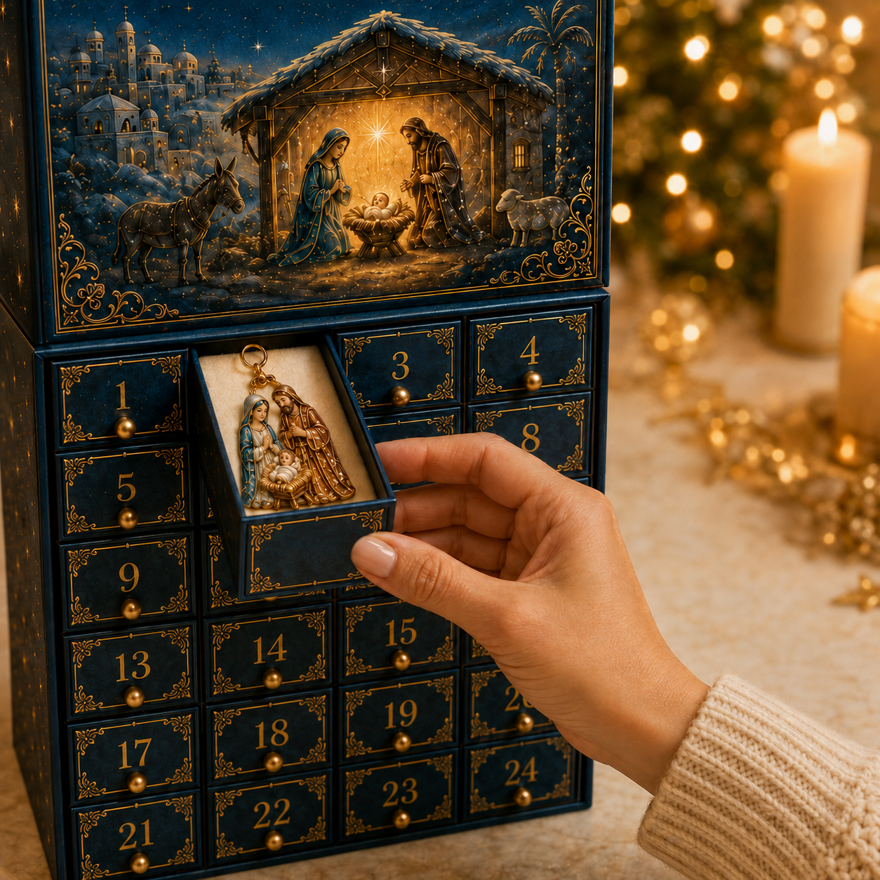 🎅 2026 Christmas Gift 50% OFF✨🎄 2026 Nativity Story Advent Calendar – 24 Days of Sacred Christmas Surprises