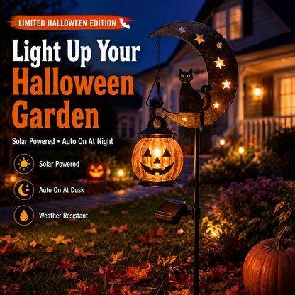 🎃 Shop Early for Halloween! 49% OFF Pumpkin Moon Garden Stake Light