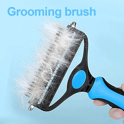 🐶✨ Pet Pro Grooming Tool – Professional Deshedding & Dematting Brush for Dogs & Cats | Easy Hair Removal