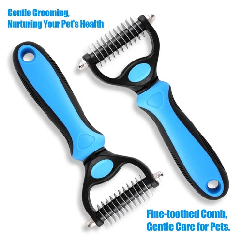 🐶✨ Pet Pro Grooming Tool – Professional Deshedding & Dematting Brush for Dogs & Cats | Easy Hair Removal