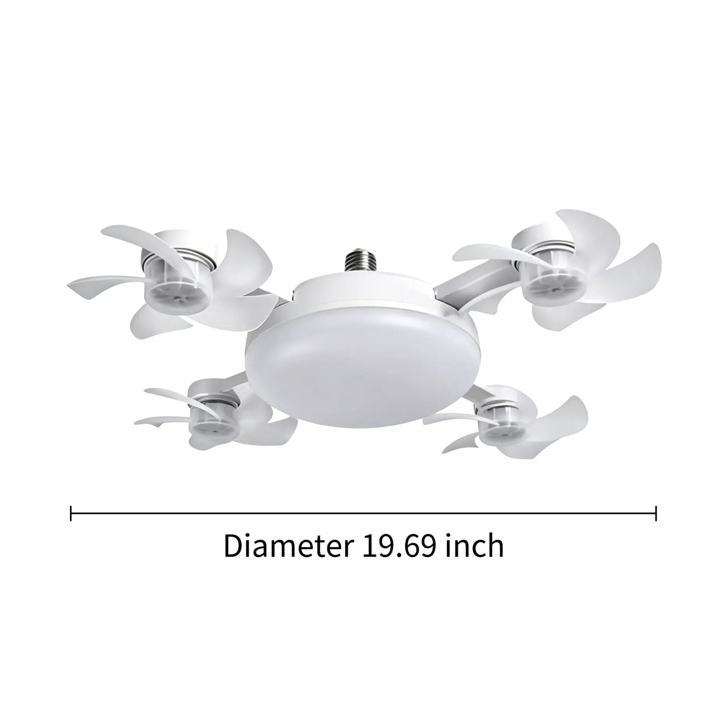 💥 55% OFF TODAY❄️Stay Cool & Bright💡 2-in-1 Ceiling Fan Light 🏠Perfect for Bedrooms, Kitchens & Garages