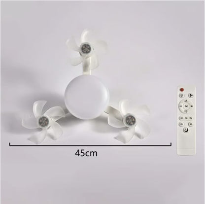 💥 55% OFF TODAY❄️Stay Cool & Bright💡 2-in-1 Ceiling Fan Light 🏠Perfect for Bedrooms, Kitchens & Garages