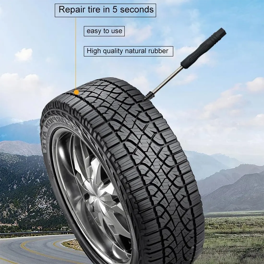 🔥 Last Day 50% OFF 🔧🚗 60PCS Self-Sealing Tire Repair Rubber Nails Kit | 2 Sizes | Quick & Easy Emergency Flat Tire Fix