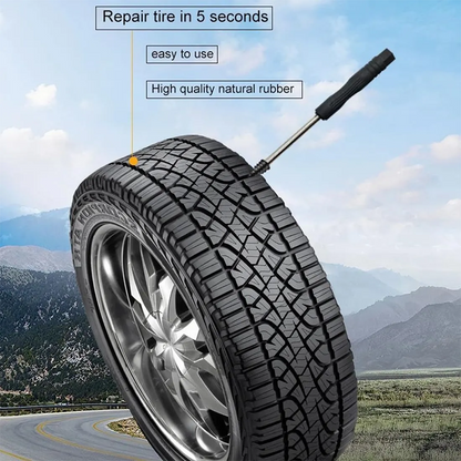 🔥 Last Day 50% OFF 🔧🚗 60PCS Self-Sealing Tire Repair Rubber Nails Kit | 2 Sizes | Quick & Easy Emergency Flat Tire Fix