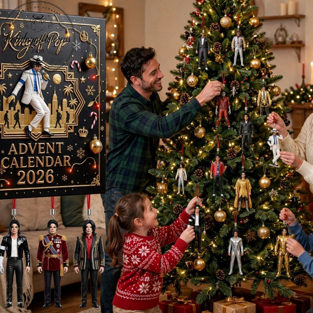 🎁 2026 Holiday Character Advent Calendar – 24 Collectible Christmas Ornaments