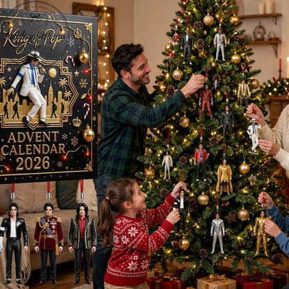 🎁 2026 Holiday Character Advent Calendar – 24 Collectible Christmas Ornaments