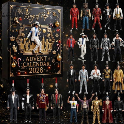🎁 2026 Holiday Character Advent Calendar – 24 Collectible Christmas Ornaments