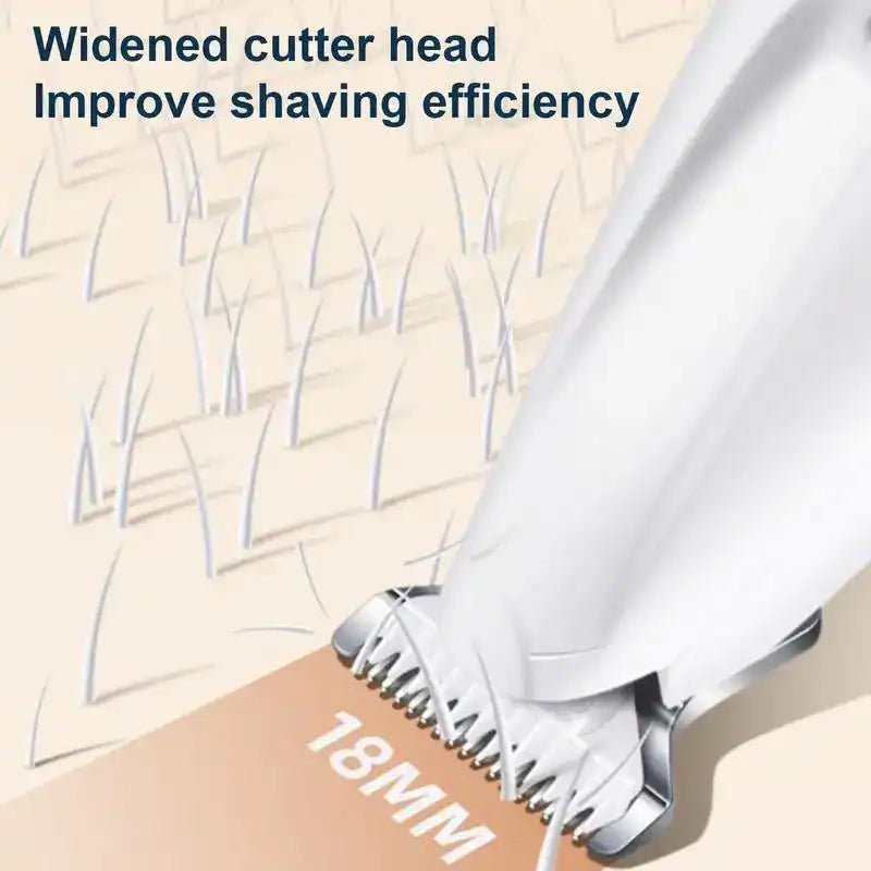 🏆LAST DAY 50% OFF✂️🐾Precision Pet Trimmer – Safe Grooming for Paws, Eyes & Tail with LED Light