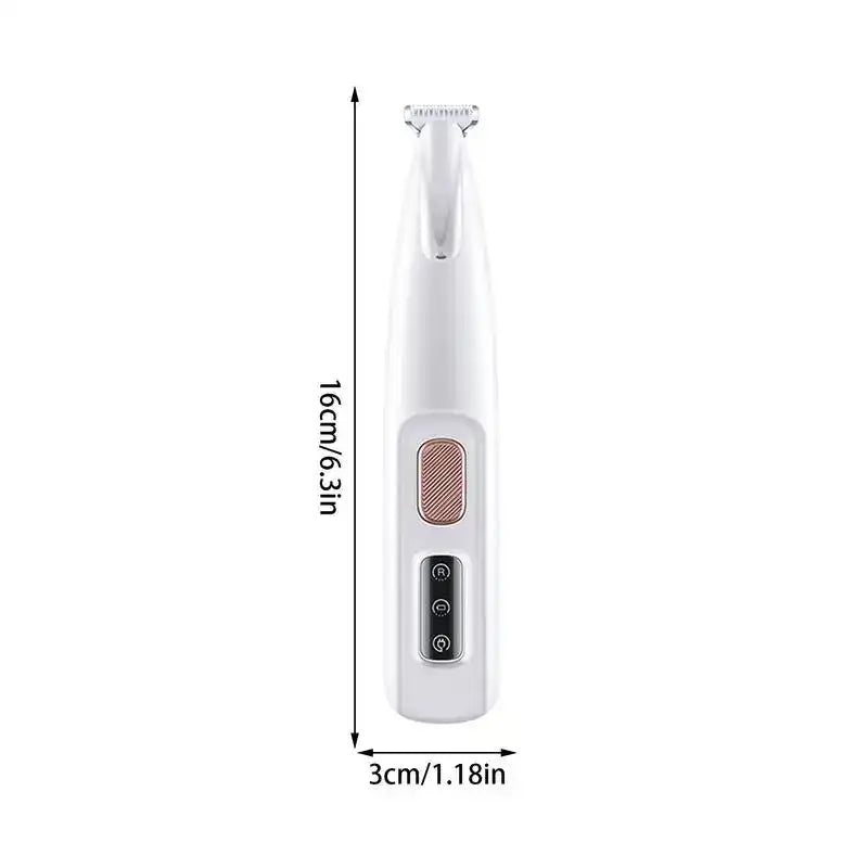🏆LAST DAY 50% OFF✂️🐾Precision Pet Trimmer – Safe Grooming for Paws, Eyes & Tail with LED Light