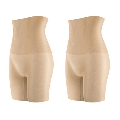 [2-Pack Fajas Colombianas Shaping Pants ] Women's Tummy Control Butt-Lifting Shapewear, Sexy and Comfortable High-Waist Body Sculpting Garment Womenswear Compression
