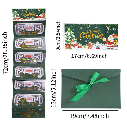 🎁 LAST DAY 49% OFF🎅🎄Foldable 6-Slot Christmas Red Envelope