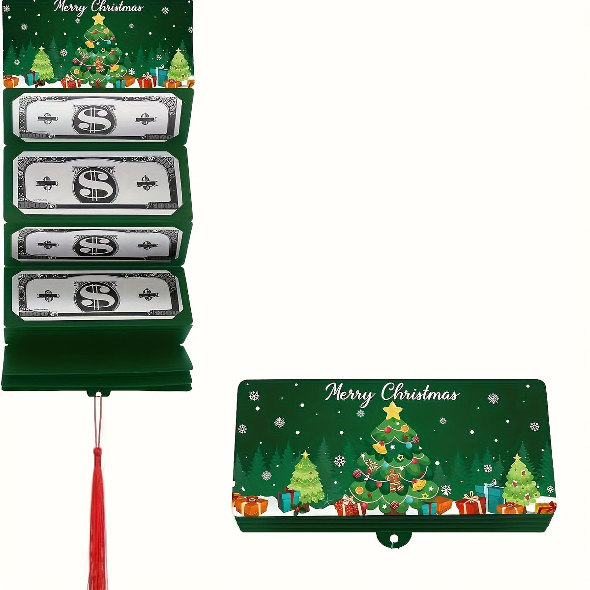 🎁 LAST DAY 49% OFF🎅🎄Foldable 6-Slot Christmas Red Envelope