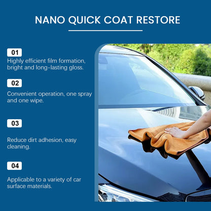 🔥LAST DAY 50% OFF🚗Car Nano Coating Repair – Repels Dust & Water, High Gloss, Lasts Through Repeated Applications
