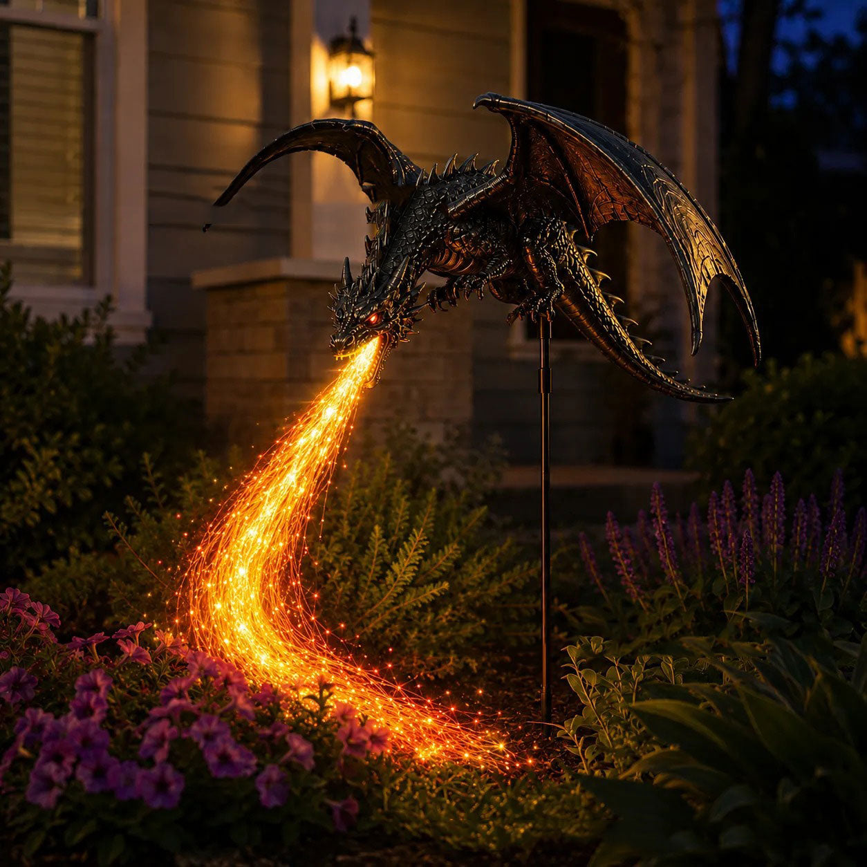 🎁Solar Dragon Fire Garden Light