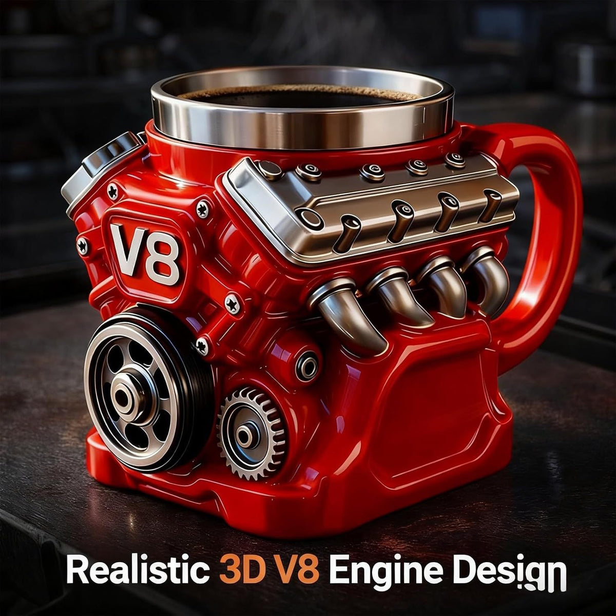 🔥2026 Hot Sale 🚘️Ultimate Engine Theme Gift Mug · The Dream Choice for Car Enthusiasts