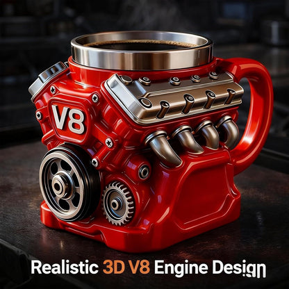 🔥2026 Hot Sale 🚘️Ultimate Engine Theme Gift Mug · The Dream Choice for Car Enthusiasts