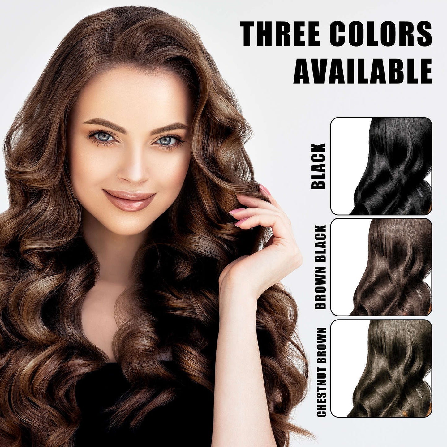 🔥HOT SALE 55% OFF🔥Fruit Comb Hair Dye Cream - In Hair DyeCream for Gray Coverage -Natural Black & Dark Brown