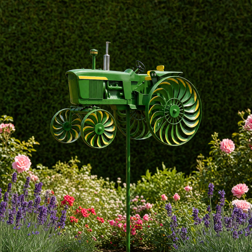 HOT SALE🚜Only Today 60% OFF-Earl's Handmade Tractor Wind Spinner