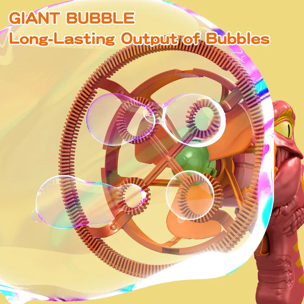 🔥HOT SALE 50% OFF✨Dino Bubble Gun Machine