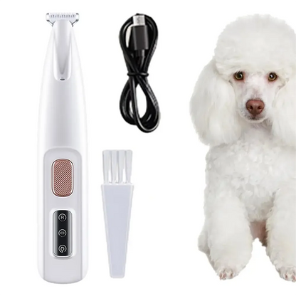 🏆LAST DAY 50% OFF✂️🐾Precision Pet Trimmer – Safe Grooming for Paws, Eyes & Tail with LED Light