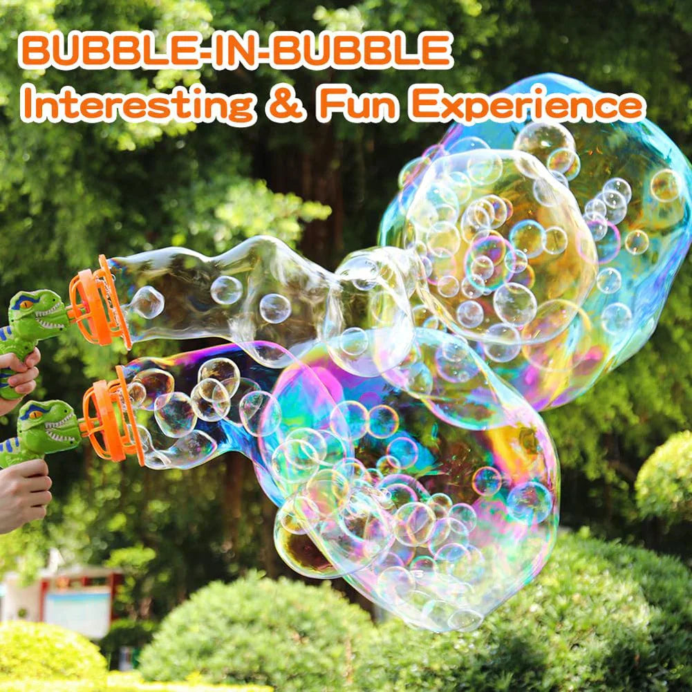 🔥HOT SALE 50% OFF✨Dino Bubble Gun Machine
