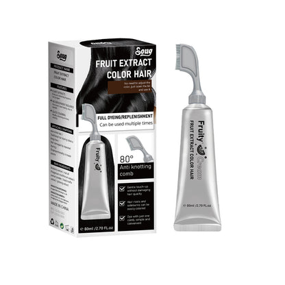 🔥 Hot Sale 55% OFF🎁 Instant Gray Coverage Hair Dye Comb for Men & Women