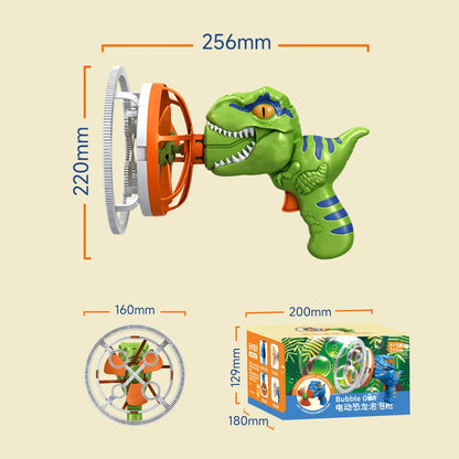 🔥HOT SALE 50% OFF✨Dino Bubble Gun Machine