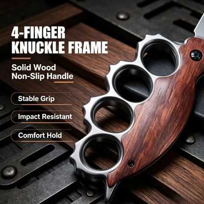 🔥HOT SALE 50% OFF🐅Tiger Finger Fist Tactical Folding Knife🗡️