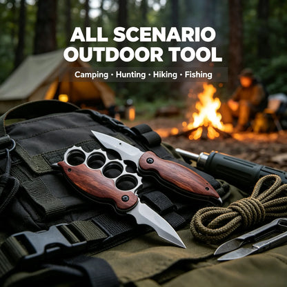 🔥HOT SALE 50% OFF🐅Tiger Finger Fist Tactical Folding Knife🗡️