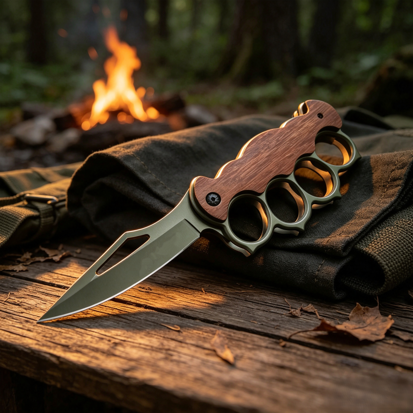 🔥HOT SALE 50% OFF🐅Tiger Finger Fist Tactical Folding Knife🗡️