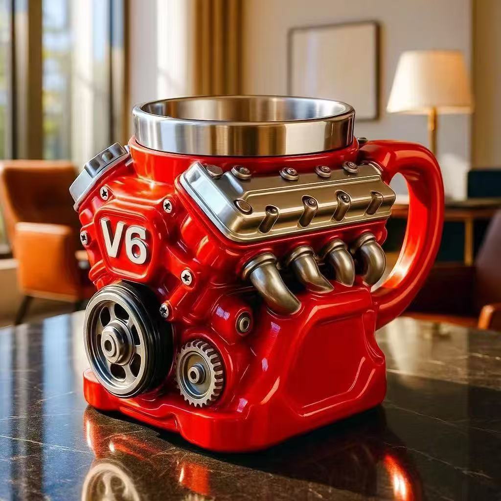 🔥2026 Hot Sale 🚘️Ultimate Engine Theme Gift Mug · The Dream Choice for Car Enthusiasts
