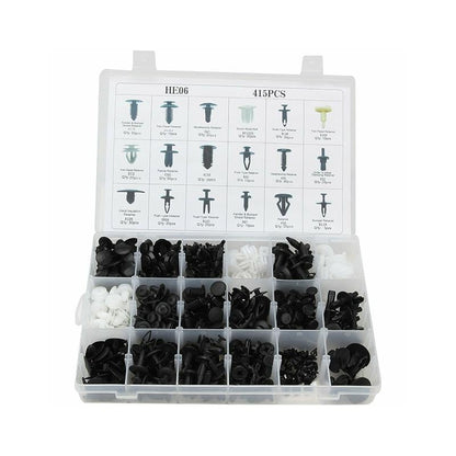 🔧🚗 625PCS Car Fastener Box Set – Universal Auto Clips Assortment 📦
