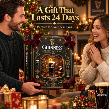 Guinness 2026 Limited Edition Advent Calendar 24-Piece Miniature Collectibles Holiday Countdown Gift for Beer Lovers & Collectors