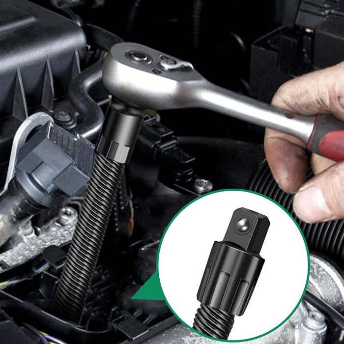🔧 Flexible Shaft Extension Bar – Reach Tight Spaces with Maximum Torque