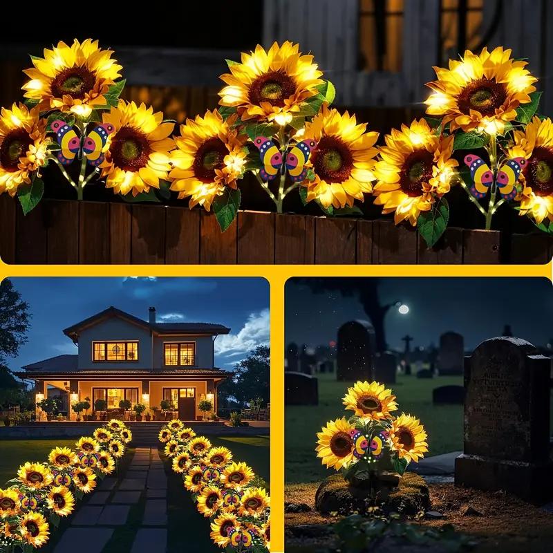 🌻❤Mother's Day Sale 49% OFF- 🌞Solar LED Sunflower Garden Lights-29.6inch/74cm