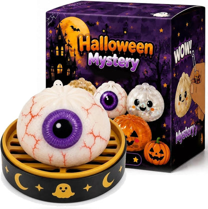 🎃 Halloween Early Bird Sale 50% Off 🐣 Cute Halloween Scary Ghost Maruko Squeeze Toy Set