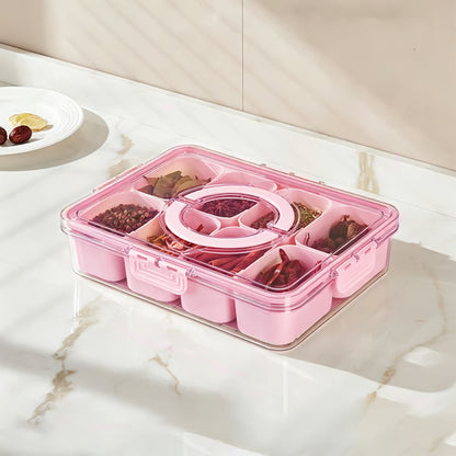 🍱 Air-Tight Snackle Box Container (8 Compartments)