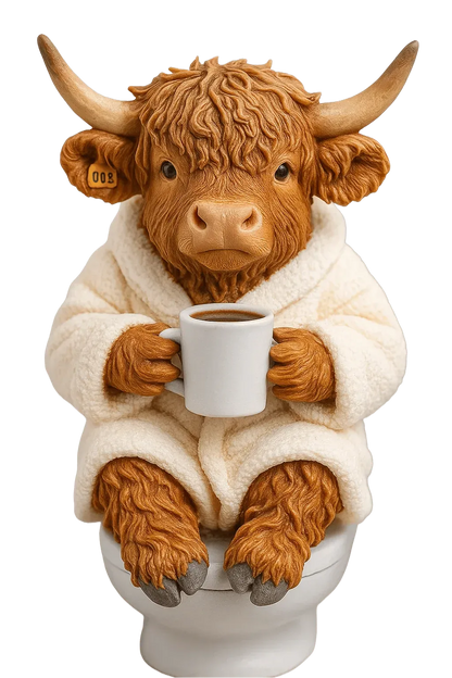 🎄 24 Days of Highland Cow Christmas Advent Calendar 2026 | 24 Unique 3D Cow Figures