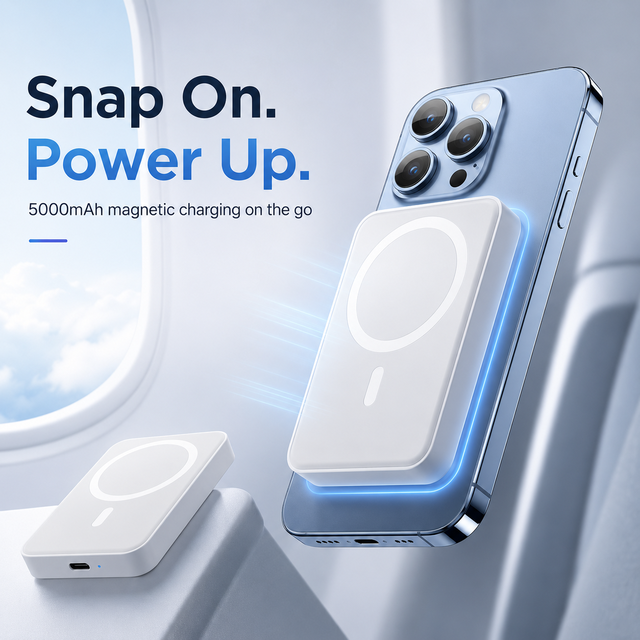 🔥HOT SALE 55%OFF⚡Snap & Charge Power Bank